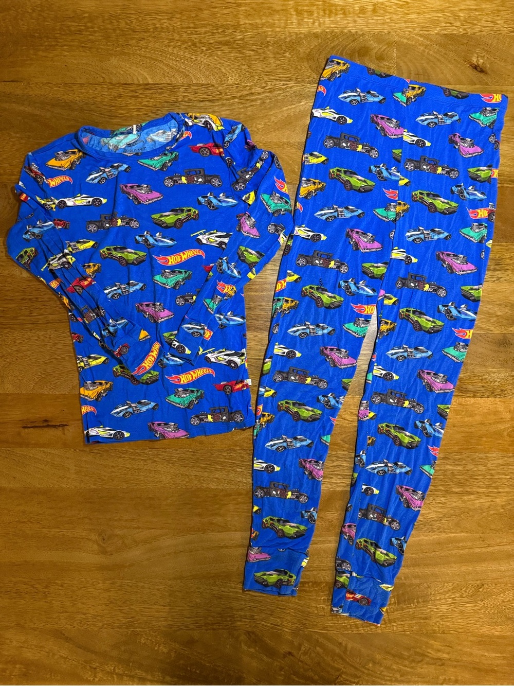 Posh Peanut Hot Wheels Two Piece Pajama Set